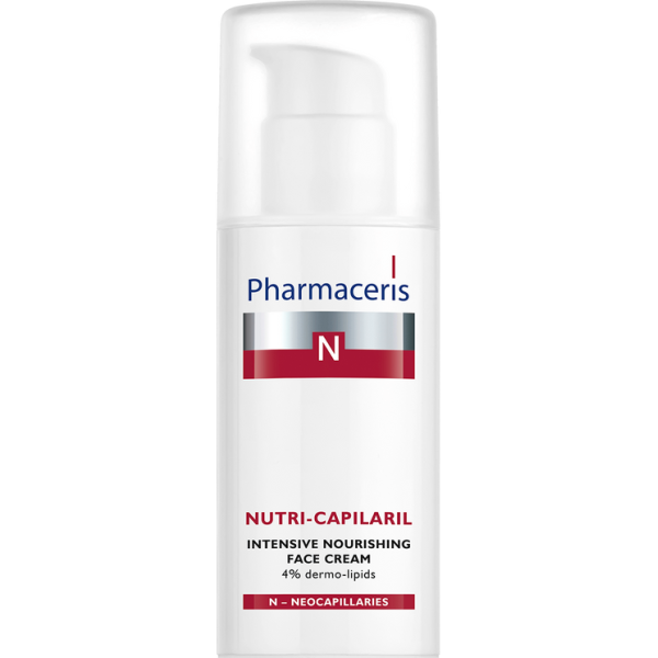 INTENSIVE NOURISHING FACE CREAM 4% dermo lipids NUTRI-CAPILARIL 50 ml