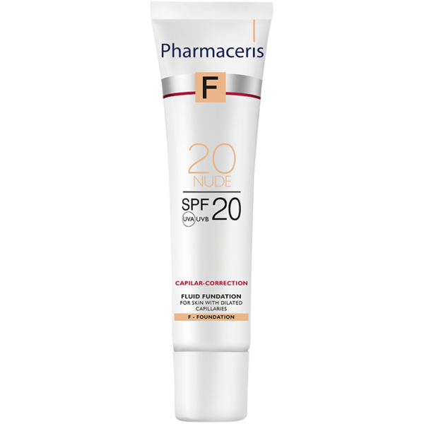 FLUID FOUNDATION SPF 20 CAPILAR-CORRECTION 20 NUDE 30 ml