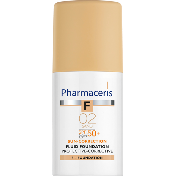 FLUID FOUNDATION SPF 50+ protective-corrective SUN-CORRECTION 02 SAND 30 ml