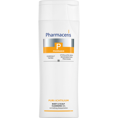 BODY & SCALP CLEANSING GEL normalising desquamation PURI-ICHTILIUM 250 ml