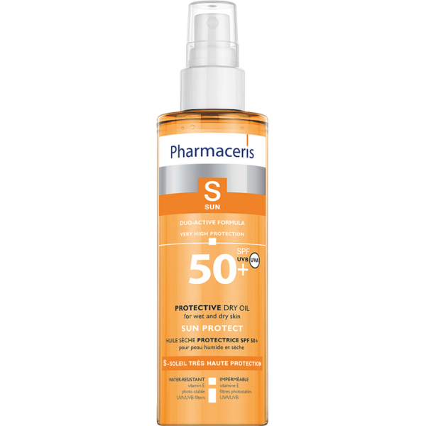 PROTECTIVE DRY OIL SPF 50+ duo-active formula for wet and dry skin SUN PROTECT 200 ml
