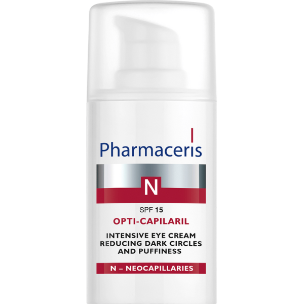 INTENSIVE EYE CREAM REDUCING DARK CIRCLES AND PUFFINESS SPF 15 OPTI-CAPILARIL 15 ml