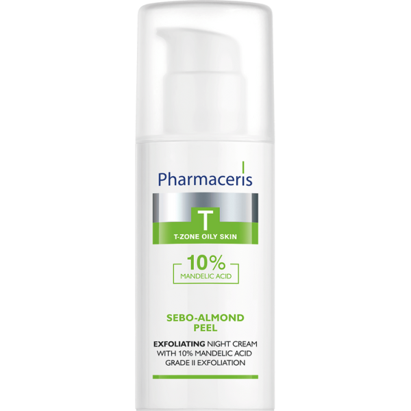 EXFOLIATING NIGHT CREAM WITH 10% MANDELIC ACID grade II exfoliation SEBO-ALMOND PEEL 10% 50 ml