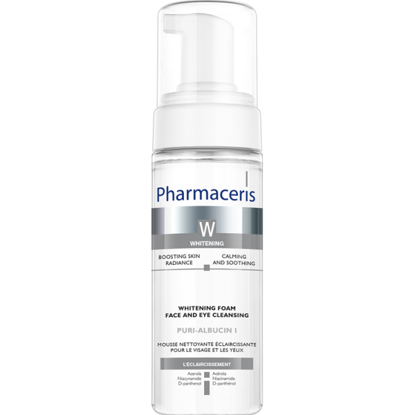 WHITENING FOAM EYE AND FACE CLEANSING PURI-ALBUCIN I 150 ml