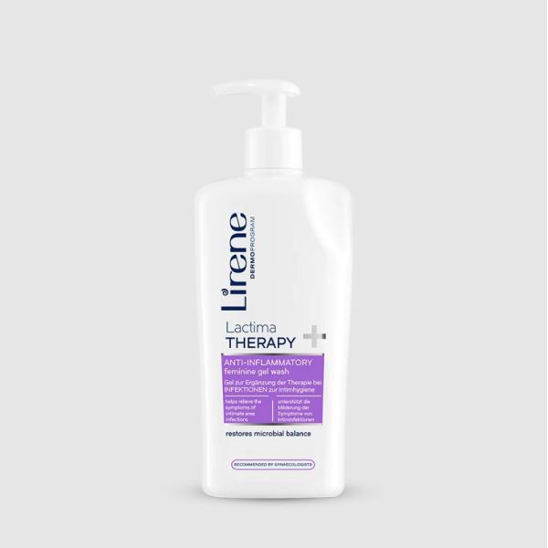 Lirene LACTIMA THERAPY+ Treatment enhancing feminine wash against inflammations 300 ml