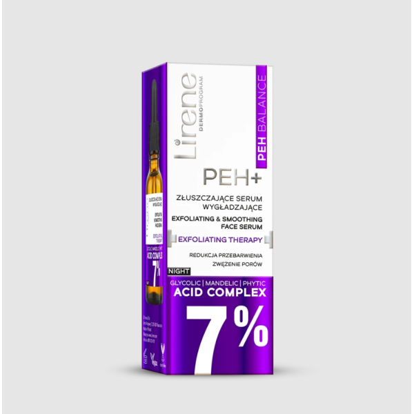 Lirene PEH BALANCE Exfoliating & smoothing face serum EXFOLIATING THERAPY 30 ml