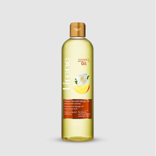 Lirene SHOWER OIL Deeply moisturizing shower gel MANGO OIL AND JASMIN 400 ml