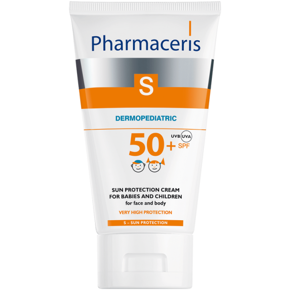 SUN PROTECTION FACE AND BODY CREAM SPF 50+ for babies and children 125 ml