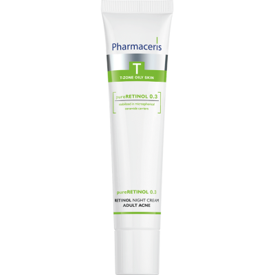 RETINOL NIGHT CREAM adult acne pure-RETINOL 0.3 40 ml