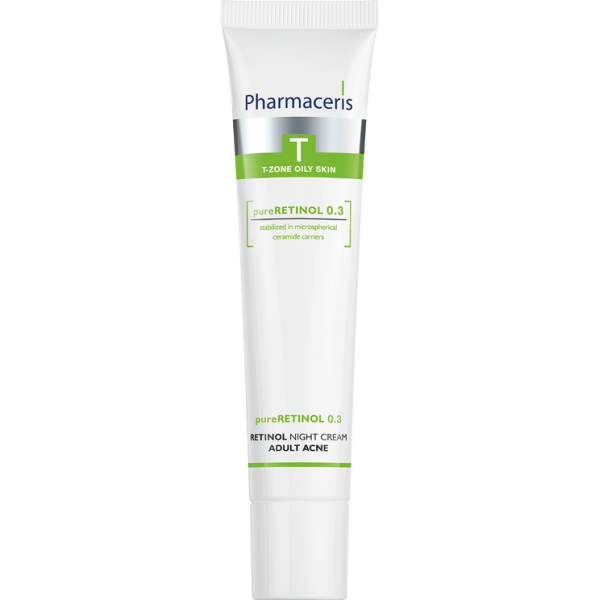 RETINOL NIGHT CREAM adult acne pure-RETINOL 0.3 40 ml
