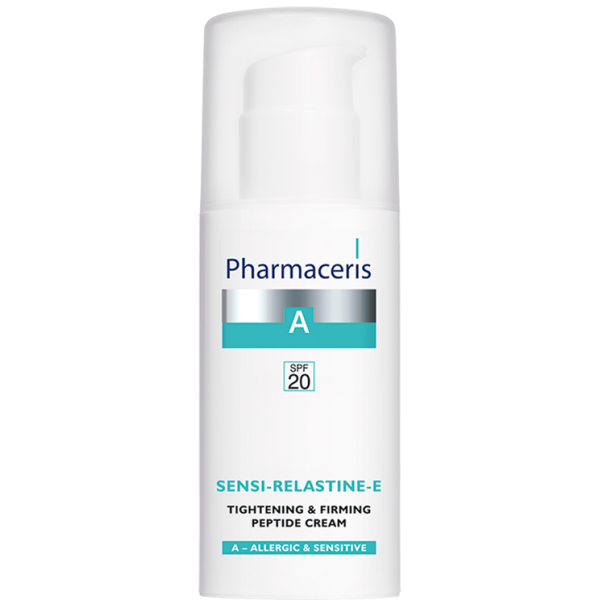 TIGHTENING & FIRMING PEPTIDE CREAM SENSI-RELASTINE-E 50 ml
